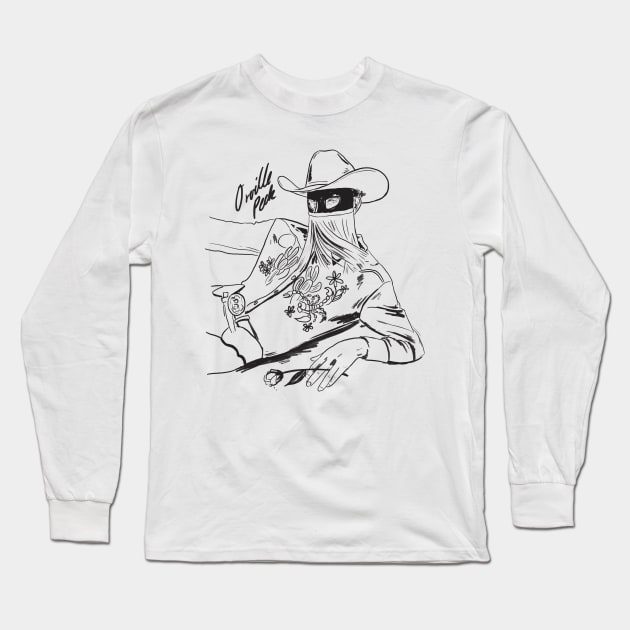 Orville Peck Long Sleeve T-Shirt by Hayley O